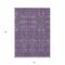 Homeroots 5' X 8' Purple And Green Floral Washable Indoor Outdoor Area Rug 564360 - alternate 7