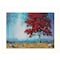Homeroots Red Tree 3 White Framed Print Wall Art 405597 - alternate 1
