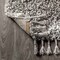 Jonathan Y Mercer Shag Plush Tassel Moroccan Tribal Geometric Trellis Gray/Cream 4 ft. x 6 ft. Area Rug MCR103C-4 - alternate 7
