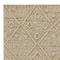 Homeroots 8' Beige and Brown Geometric Distressed Indoor Outdoor Runner Rug 559073 - alternate 8