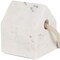 Homeroots 5" White Marble Decorative Wall Sculpture 608724 - alternate 3