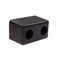 Mytee Products 6inx3 1/2inx3 1/2in Rectangular Rubber Dock Bumper with 2 Holes - Impact Resistant TRLB-3001 - alternate 9