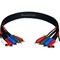 Monoprice RCA Cable, RG-59/U, 5 RCA, 1.5 ft. 5355 - alternate 1