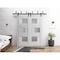 Vdomdoors Sliding Closet Barn Bypass Doors 48 x 80in, Nordic White W/ Frosted Glass, Sturdy 6.6ft Rails SETE6933BBB-NOR-48 - alternate 1