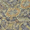 Homeroots 3' X 5' Blue and Orange Floral Washable Non Skid Indoor Outdoor Area Rug 564350 - alternate 8