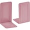 Acrimet Steel Metal Bookends for Shelves, Heavy Duty, for Large books, Pink, 2PK 293.1 - alternate 1