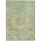 Homeroots 5' X 8' Sage And Copper Medallion Washable Indoor Outdoor Area Rug 615735 - alternate 8