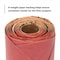 3M 3M Red Abrasive Disc, 01109, 6 in, P320 grade, 100 discs per roll, 6PK 316U - alternate 5