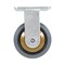 Vestil Rubber Rigid Caster 5 In. Diameter x 2 In. Width 661 Lb. Capacity Dark Gray/Gold CST-KSM-5X2MR-R - alternate 5