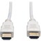 Tripp Lite 6FT HIGH SPEED HDMI CABLE DIGITAL VIDEO WITH AUDIO 4K X 2K M/M WHITE 6FT P568-006-WH - alternate 1