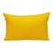 Homeroots 12" X 18" Yellow Cotton Lumbar Throw Pillow 529175 - alternate 5