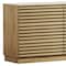 Homeroots 47in Oak Solid Wood Console Accent Cabinet With Six Drawers 712213 - alternate 3