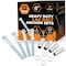 Xpose Safety 6 in Anchor Set Anchor Lag Shield and Washer for Speed Bump/Wheel Stop on Concrete, 12-PK CAS6-12-X - alternate 1