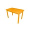 Homeroots 48" Goldenrod Solid Wood Dining Table 548863 - alternate 9