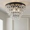 Jonathan Y Toronto 16" Metal/Crystal LED Flush Mount, Oil Rubbed Bronze JYL9030A - alternate 9