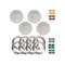 Range Kleen White Replacement Electric Range Knob Kit (4 Piece) 8134 - alternate 1