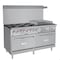 Koolmore 60 in. 6 Burner Commercial Natural Gas Range with 24 in. Griddle in Stainless-Steel KM-CRG60-NG - alternate 5