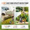 Vevor Cast Iron Utility Water Transfer Pump Portable Utility Pump 1/2HP 1600 GPH Q1CZ-800C - alternate 6