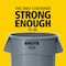 Rubbermaid Commercial Executive Series 32 gal Round Heavy Duty Plastic Can, Black, None, Plastic, Not Applicable 1867531 - alternate 7