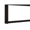 Homeroots 49" Brown and Black Wood and Metal Sled Computer Desk 489865 - alternate 9