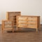 Baxton Studio Jenn Golden Brown Wood Japandi 3-Piece Storage Set with Distressed-Finished Rattan 253-13946-13947-13948-ZORO - alternate 8