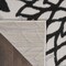Homeroots 3' X 5' Black And White Floral Power Loom Area Rug 521642 - alternate 6