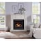 Procom Heating Full Size Dual Fuel Ventless Gas Fireplace W/ Mantel, 32,000 BTU, Remote Control, Antique White Finish FBNSD32RT-2AW - alternate 2