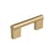 Amerock Versa 3 inch 76mm Center-to-Center Champagne Bronze Cabinet Pull BP55530CZ - alternate 1
