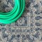 Jonathan Y Estrella Bohemian Medallion Textured Weave Navy/Gray 2 ft. x 10 ft. Indoor/Outdoor Runner Rug SMB105B-210 - alternate 6