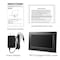 Sungale Digital Photo Frame - USB & SD Card Support, 7 Inch 1024x600 - Black DPF710 - alternate 4
