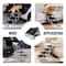 Wrightmaster Foldable 4-Step Pet Stairs for Cars, 250 lbs Capacity with Storage, Non-Slip Surface ZoroP369121 - alternate 7