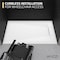 Anzzi 59 in. x 32 in. Barrier-Free Curbless Shower Base in White with Reversible Drain and Slip-Resistant SB-AZ608RL-WH - alternate 7