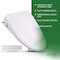 Anzzi Electric Bidet Seat with Heated Seat, Warm Water, Rear and Lady Wash, and Remote TL-AZEB106VWH - alternate 11