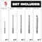Milwaukee Tool Milwaukee 48207490 SDS Bit Assortment 48-20-7490 - alternate 10