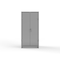 Strong Hold 14 GA Bin Cabinet with 3 Shelves - 36 In W. x 75 In. H x 24 In. D - 106 Blue Bins 36-BBS-243-106B-L - alternate 2