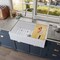 Kibi Pillar 33in Kitchen Farmhouse Fireclay Workstation Sink K2-SF33PIT - alternate 9