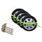 Mytee Products 8 Point Roll Back Tie Down System w/ Chain Ends - 14ft Hi VIZ Green TDK-RG-4004 - alternate 6