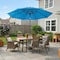 Pure Garden 9-Foot Outdoor Patio Umbrella, Blue 83-OUT5443 - alternate 11