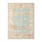 Homeroots 9' X 12' Blue and Orange Floral Stain Resistant Indoor Outdoor Area Rug 531499 - alternate 8
