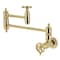Kingston Brass Wall Mount Pot Filler Faucet, Polished Brass KS3102CG - alternate 1