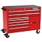 Proto 550 Series Rolling Tool Cabinet, 7 Drawer, Red, Steel, 50 in W x 25-1/4 in D x 41 in H J555041B-7RD-1S - alternate 1