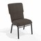 Flash Furniture Advantage Black Marble Discount Church Chair, 21" Wide EPCHT-117 - alternate 1