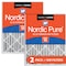 Nordic Pure 16x25x4 Plus Carbon Pleated Air Filter, High Capacity, MERV 15, 2 PK 16x25x4M15+C-2 - alternate 1