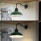 Jonathan Y Aurora 12.25" 1-Light Farmhouse Industrial Iron LED Gooseneck Arm Outdoor Sconce, Green JYL7613F - alternate 9