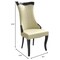 Leisuremod Novara Collection Modern Wooden Dining Chair in Light Cream, 4PK NC20CR4 - alternate 9