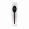 Dixie Mediumweight Polystyrene Wrapped Cutlery, Spoon, Plastic, Black, 1000PK TM53C1 - alternate 7