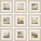 Homeroots 16" X 16" Champagne Gold Color Frame Atmosphere Set Of 9, 9PK 365717 - alternate 4
