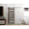 Sartodoors Sturdy Barn Door 24 x 84in, Nebraska Grey W/ Frosted Glass, SS 6.6FT Rail Hangers Heavy Set QUADRO4445BD-S-NEB-2484 - alternate 1