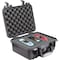 Pelican Products Pelican 1400 Watertight Small Case With Foam 13-3/8" x 11-5/8" x 6", Black 1400-000-110 - alternate 2