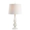 Jonathan Y Maddie 28" Glass/Metal LED Table Lamp, White Pearl JYL2072A - alternate 1